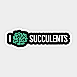 Gardening Succulent Plant Gift For Gardeners Sticker